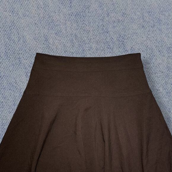 Wall St Black High-Waisted Flared Skirt – Women’s Size Medium - Picture 3 of 5
